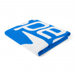 LOGO TOWEL AU BLU/WHI