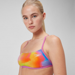 ECO+ALLOVDIG XBACK TOP BLU/PIN