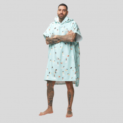 PONCHO MADRAGUE LIGHT BLUE...